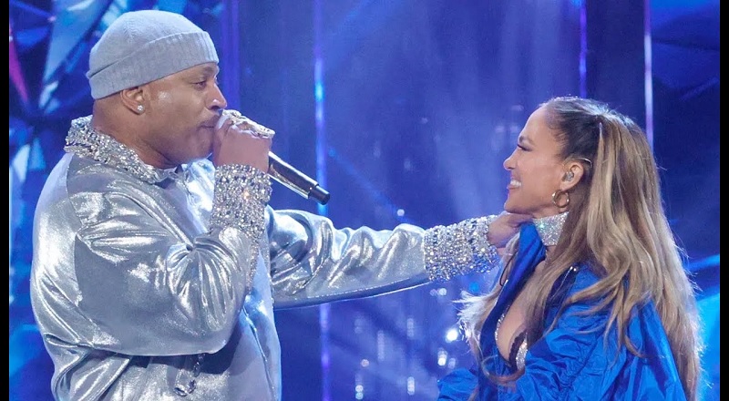 LL Cool J and Jennifer Lopez perform All I Have at Rock and Roll Hall of Fame