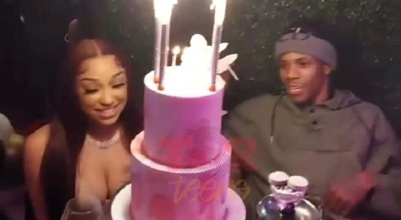 A Boogie calls Ella Bands his wife and his everything at her birthday party