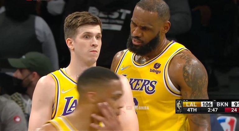 LeBron James confuses Austin Reaves talking about Alex Caruso