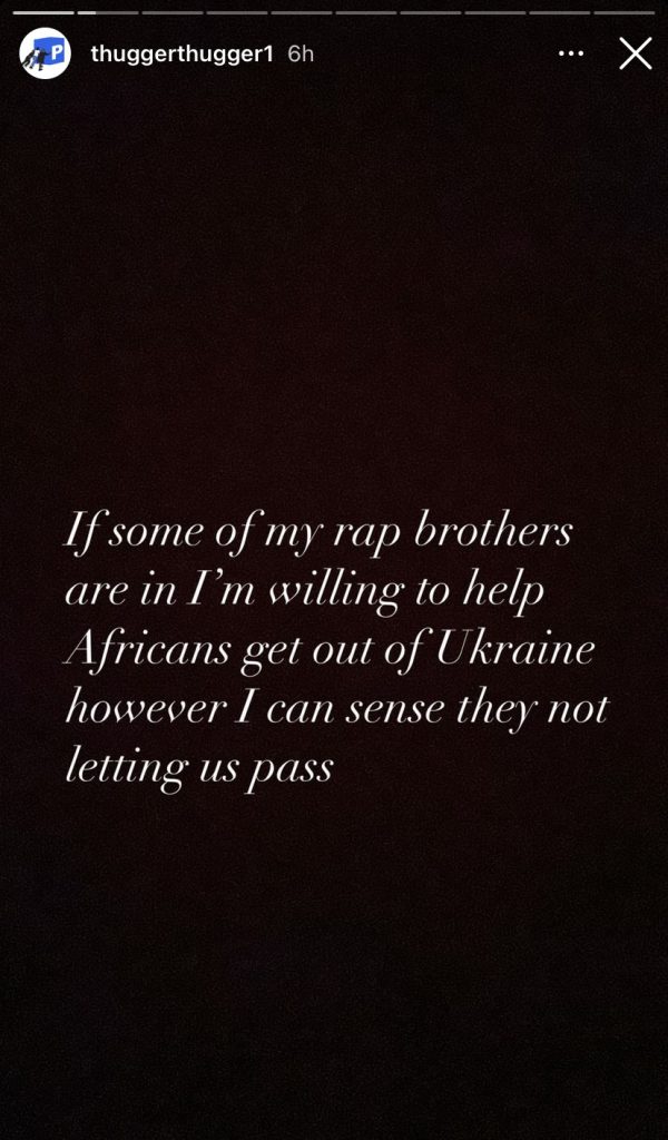 Young Thug wants to help Africans flee from Ukraine during war with Russia  