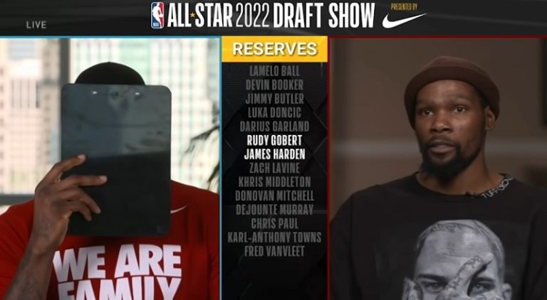 James Harden roasted for being picked last at the All-Star Game