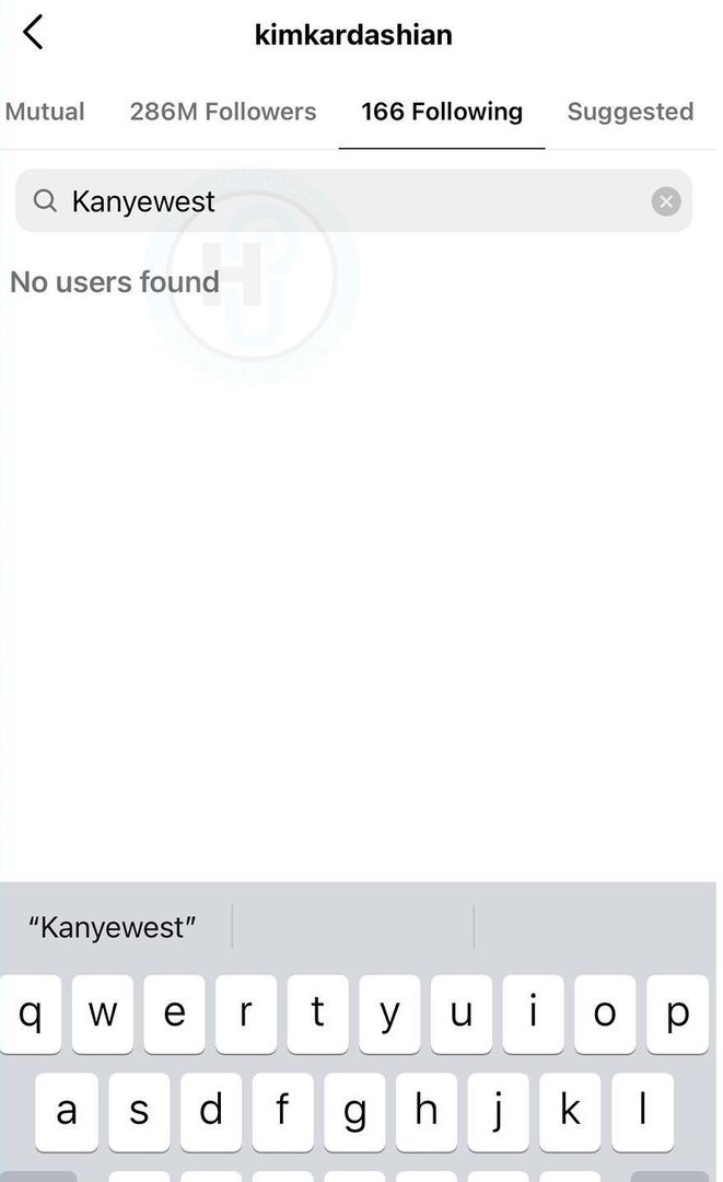 Kim Kardashian unfollows Kanye West on Instagram