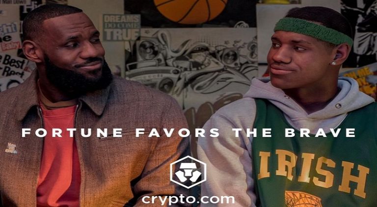 LeBron James dominates Twitter with CGI in Crypto.com commercial