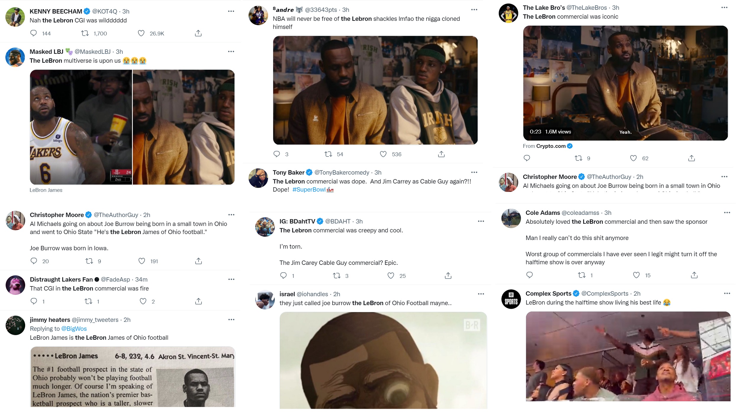 LeBron James dominates Twitter with CGI in Crypto.com commercial