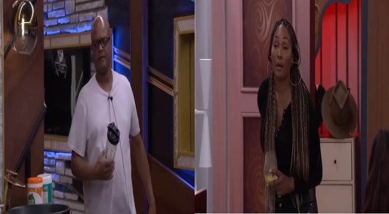 Todd Bridges shouts and curses at Cynthia Bailey on Celebrity Big Brother