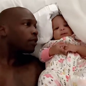 Chad Johnson shares adorable video of himself with his baby daughter