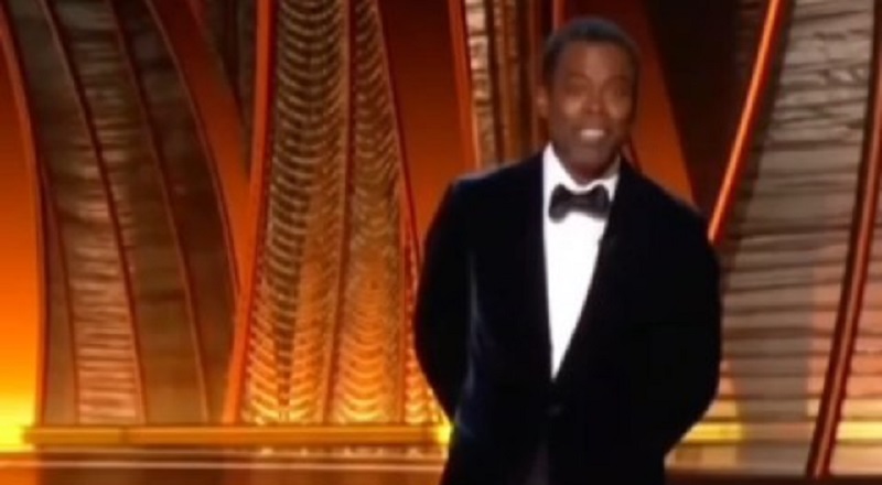 Chris Rock seen for the first time after Will Smith slapped him