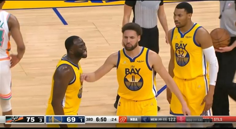 Draymond Green screams F your officiating as he gets ejected