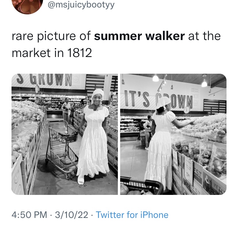 Summer Walker goes viral for grocery shopping outfit