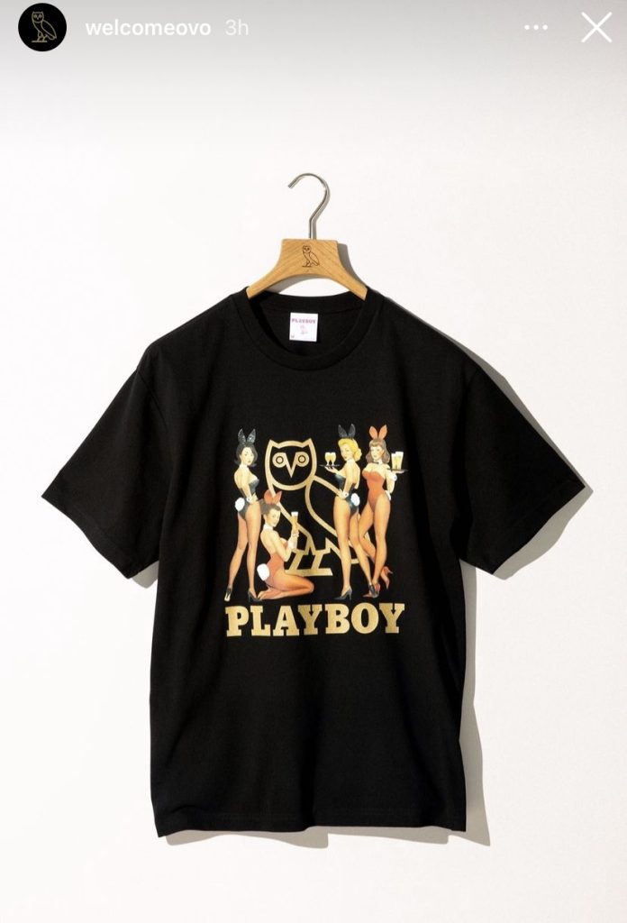 OVO and Playboy collaboration will be released on March 18
