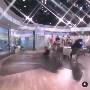 Joy Behar fell out of her seat on set during The View