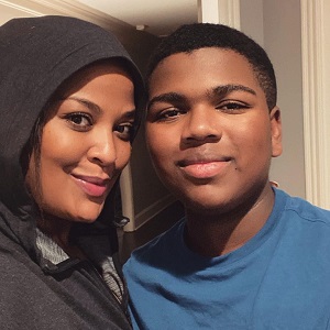 Laila Ali's son looks just like her father Muhammad Ali