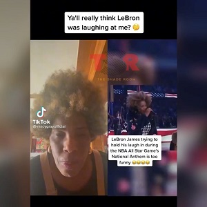 Macy Gray questions if LeBron James was laughing at her