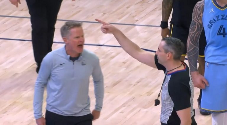 Steve Kerr gets ejected and Ja Morant laughs at the Warriors