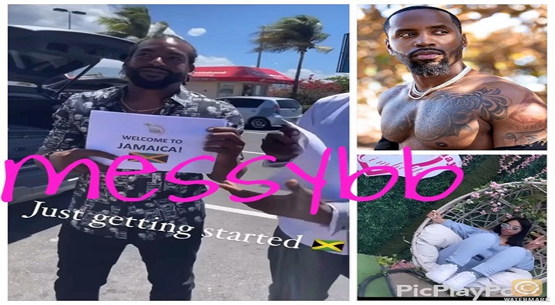 Safaree is in Jamaica at the same time as alleged mistress Kimbella Matos