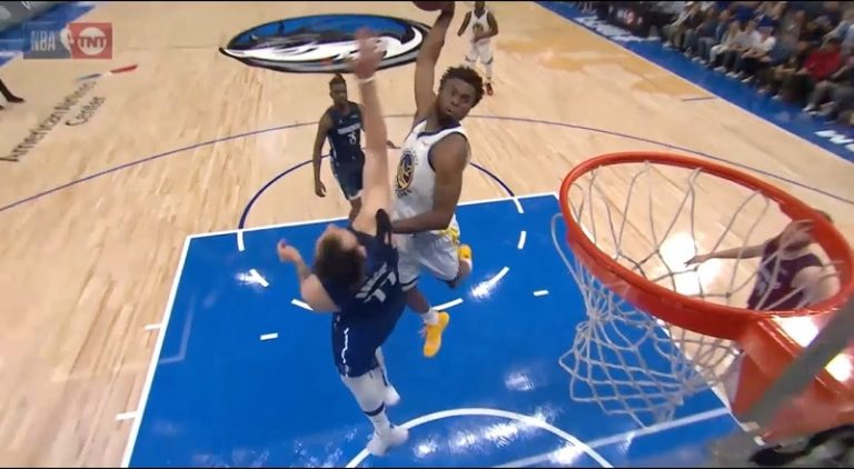 Andrew Wiggins humiliates Luka Doncic with poster dunk