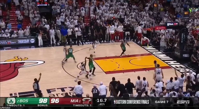 Jimmy Butler misses crucial go-ahead shot to give Celtics the win
