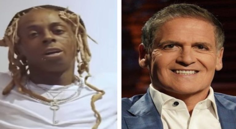 Lil Wayne tells Mark Cuban on Twitter that he'll piss in his mouth 