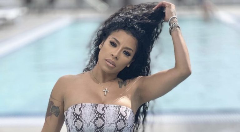 Keyshia Cole previews song drill on Instagram 