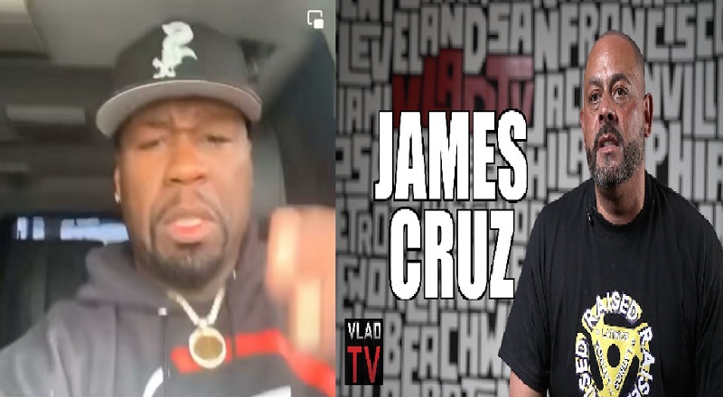 50 Cent disses James Cruz and said he had an affair with Diddy
