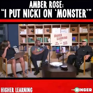 Amber Rose claims she put Nicki Minaj on Kanye West's Monster
