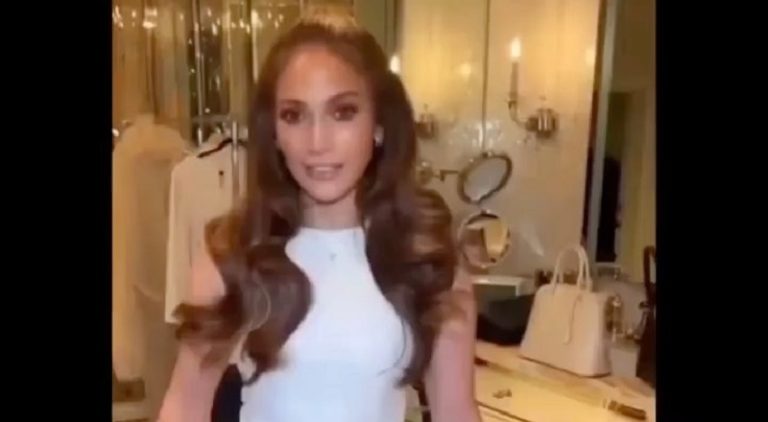 Jennifer Lopez video before Ben Affleck wedding goes viral