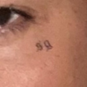 Drake shares new face tattoo on Instagram