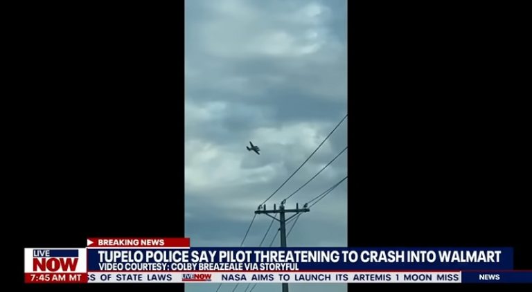 Tupelo MS pilot threatens to crash plane into local Walmart