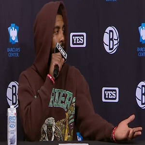Kyrie Irving checks reporter who called out his social media posts