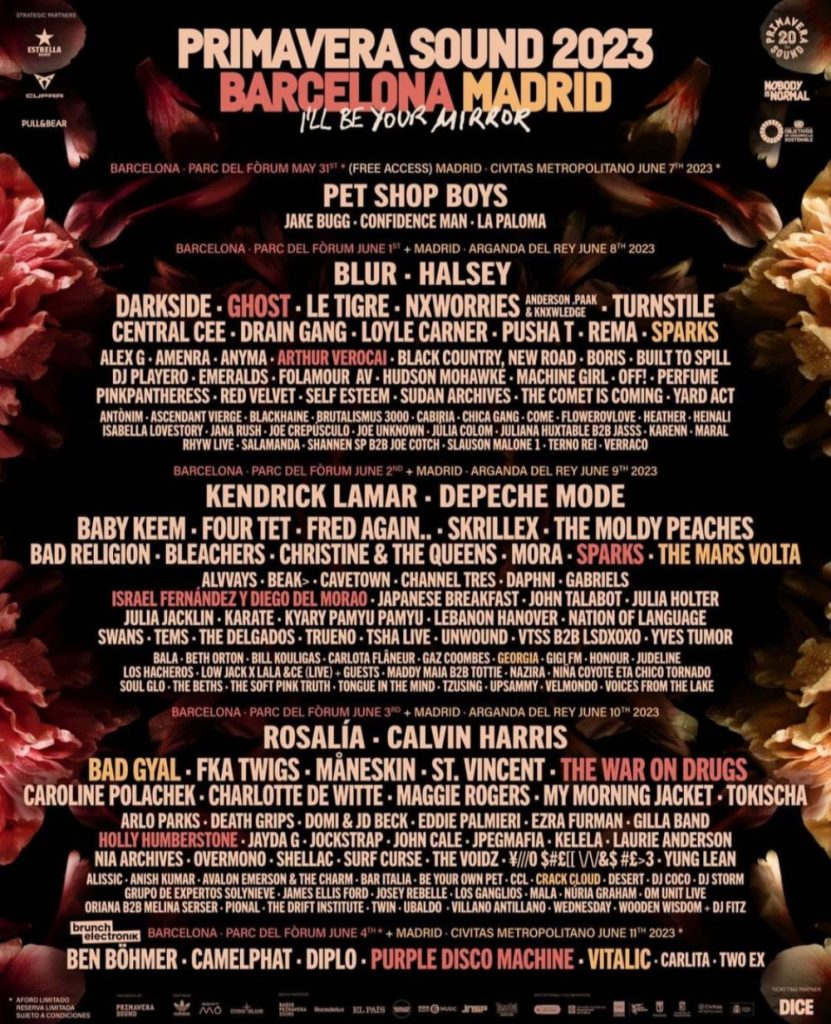 Kendrick Lamar to headline 2023 Primavera Sound festival in Spain