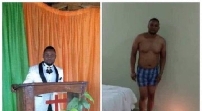 Man catches his pregnant wife cheating on him with their pastor