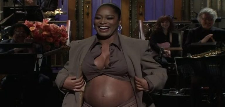 Keke Palmer announces pregnancy during Saturday Night Live