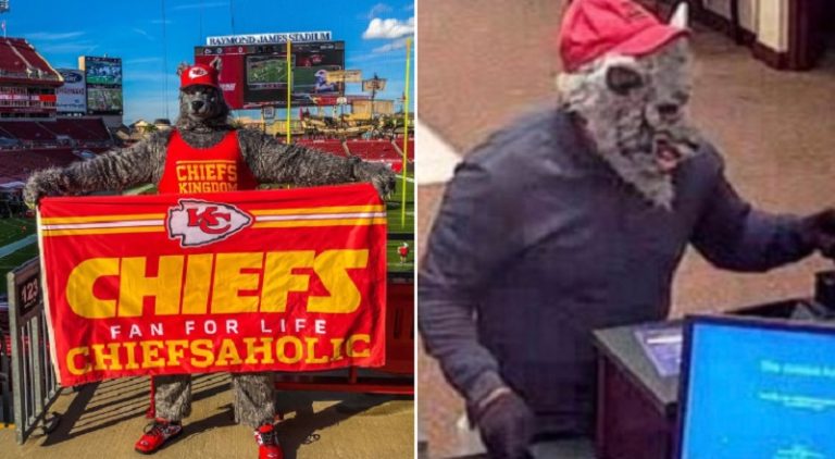 Kansas City Chiefs superfan accused of robbing a bank