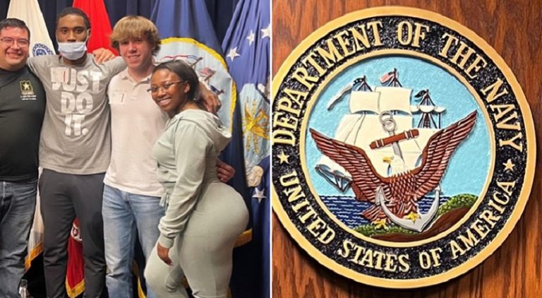 Woman joins the Navy and her backside has gone viral
