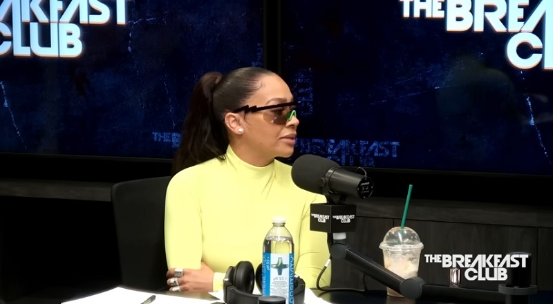 Lala Anthony joined The Breakfast Club as the guest co-host