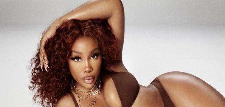 SZA models in new photos for SKIMS 