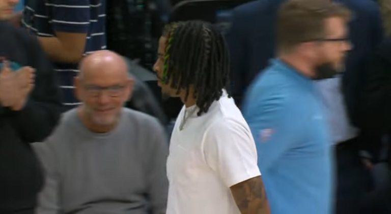 Ja Morant raps NBA Youngboy on first day back with Grizzlies