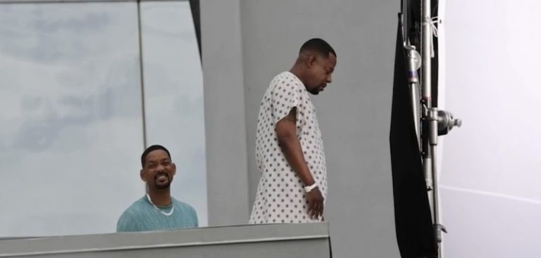 Will Smith & Martin Lawrence seen filming "Bad Boys 4" in Atlanta