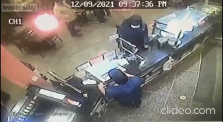 Teenager shoots robber who breaks into family's pizzeria
