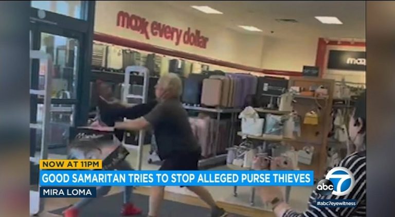 White man tackles Black woman accused of shoplifting