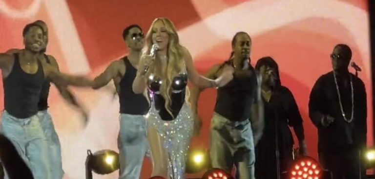 Mariah Carey performs at LA Pride In The Park