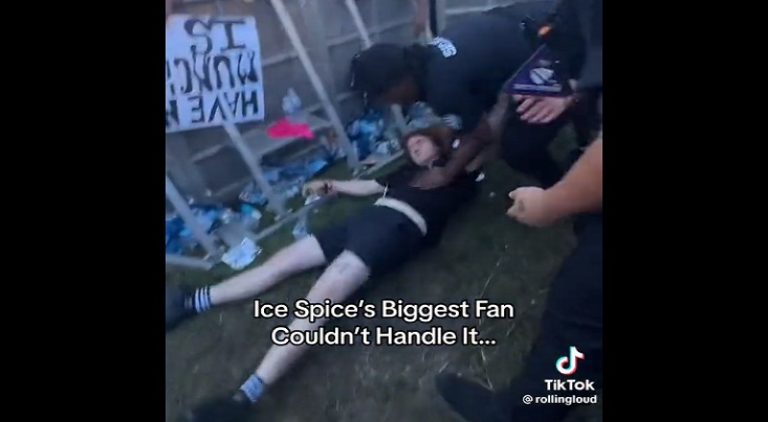 Ice Spice fan passes out during her Rolling Loud performance