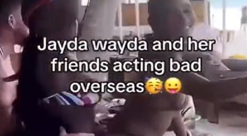 Jayda Wayda catches backlash for twerking on White man