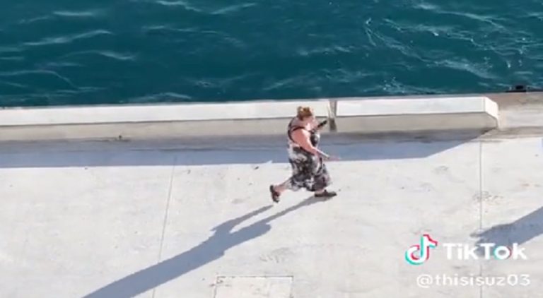 Woman gets left by cruise ship after arriving 5 minutes late