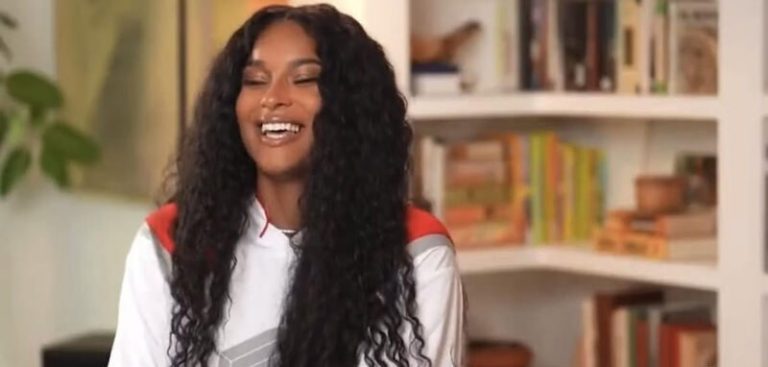Ciara laughs when asked about how she & Future co-parent son