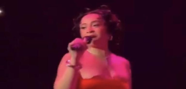 Ice Spice performs as Betty Boop during Powerhouse NYC