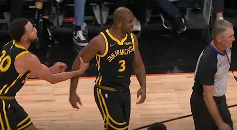 Chris Paul curses out Scott Foster during Warriors-Suns game