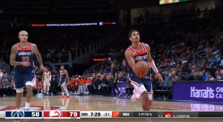 Jordan Poole booed for lob while Wizards were down by 21
