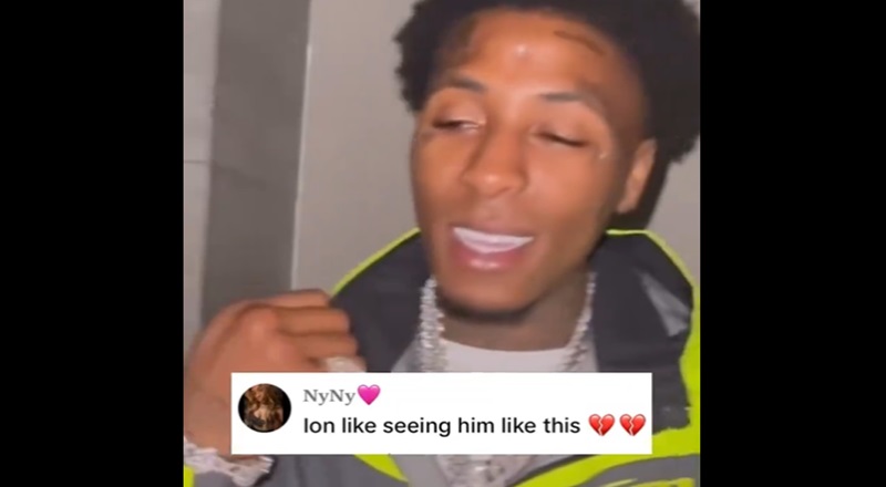 NBA Youngboy causes concern as he's lost a lot of weight