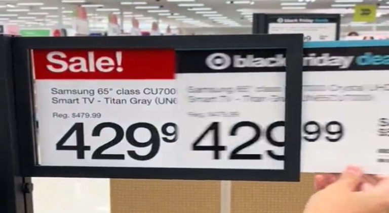 Target exposed for lying about Black Friday discounts